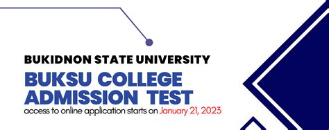 buksu admission|Bukidnon State University .